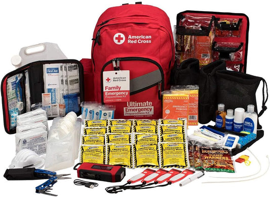 American Red Cross Officially Licensed Product |3-Day Emergency Preparedness Deluxe Backpack