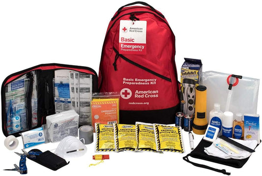 American Red Cross Officially Licensed Product | 3-Day Basic Emergency Preparedness Backpack