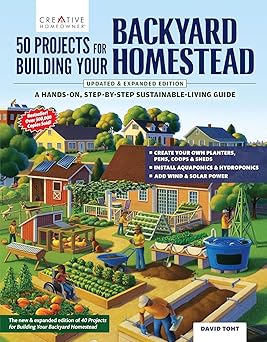 40 Projects for Building Your Backyard Homestead ***Click Link In Description For Full Product View And To Order***