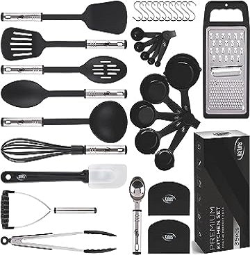 ***Prime Day Deal -23%...Kitchen Utensils Set Cooking Utensil Sets, 35 Pcs ***Click Link In Description For Full Product View And To Order***